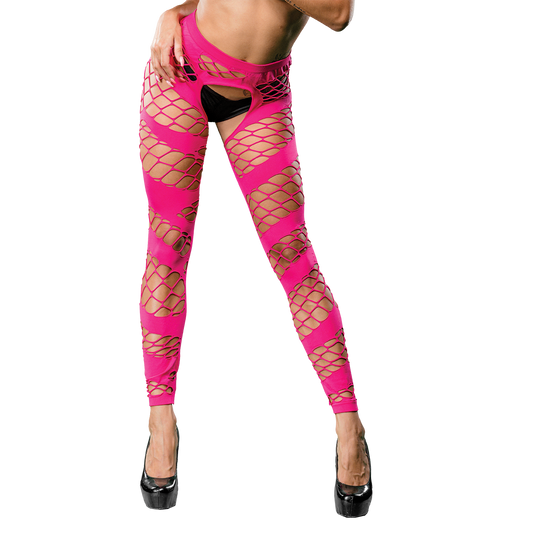 Naughty Girl Sexy Legging Pink O/s