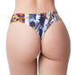 Mememe Go Wild Snake Printed Thong