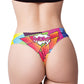 Mememe Comic Fans Printed Thong