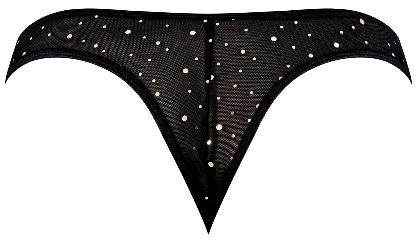 Tanga negra Glitz &amp; Glam