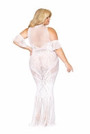 Bodystocking Gown White