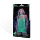 Lapdance Glow In The Dark Mini Dress O/s