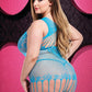 Lapdance Racerback Mini Dress Blue Q/s