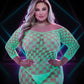 Lapdance Glow In The Dark Mini Dress Q/s