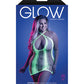 Glow Synthesize UV Reactive Seamless Halter Dress - Neon Green QN