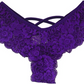 4 Pack Women Sexy Lace Underwear Lingerie Panties G-String Brief Thong