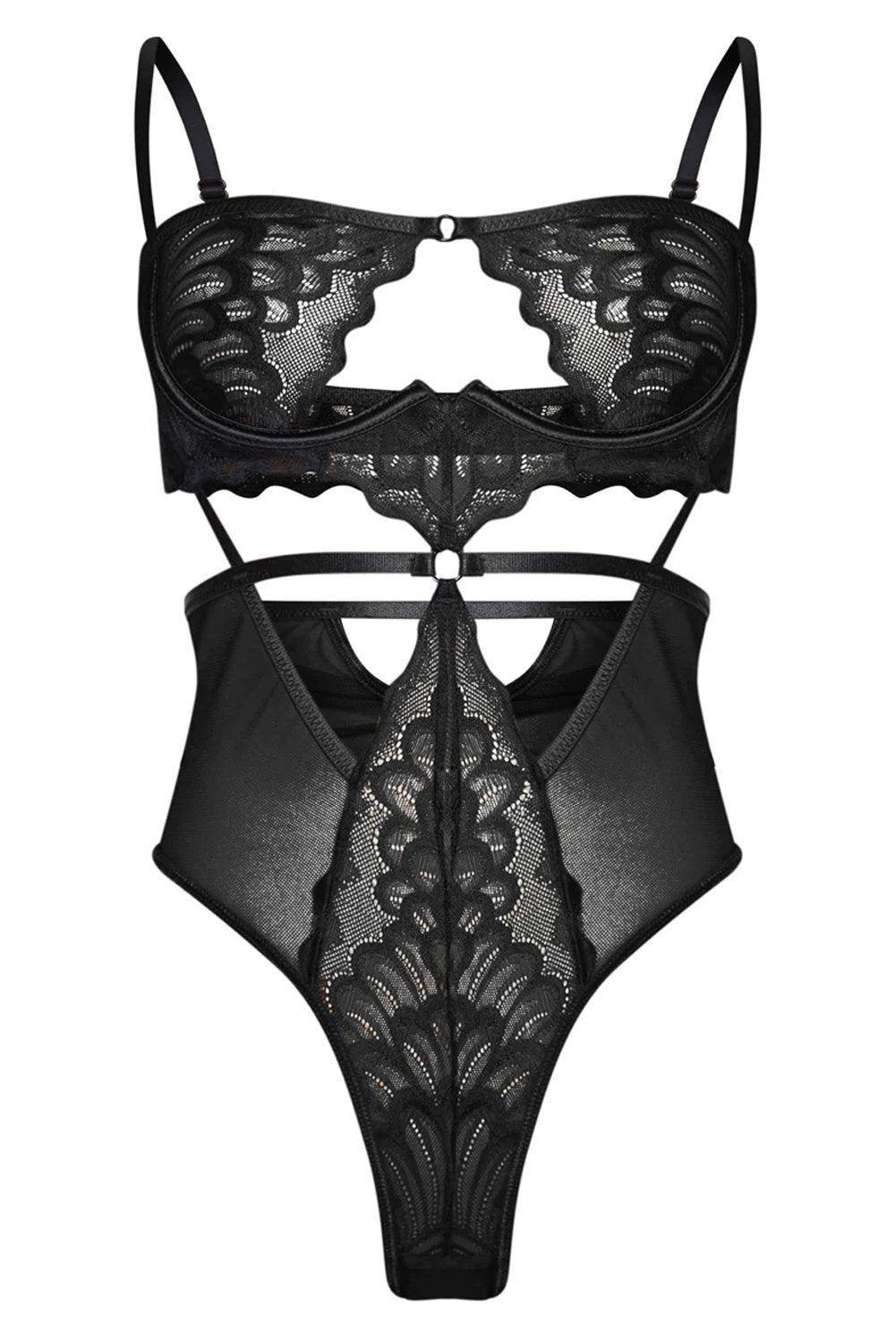 Lace Hollow out Bodysuit