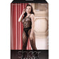 Sheer In Your Dreams Bodysuit & High Waist Legging Black O/s