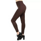 Women‚Äôs Fleece Leggings High Waist Stretchy Warm Leggings One Size