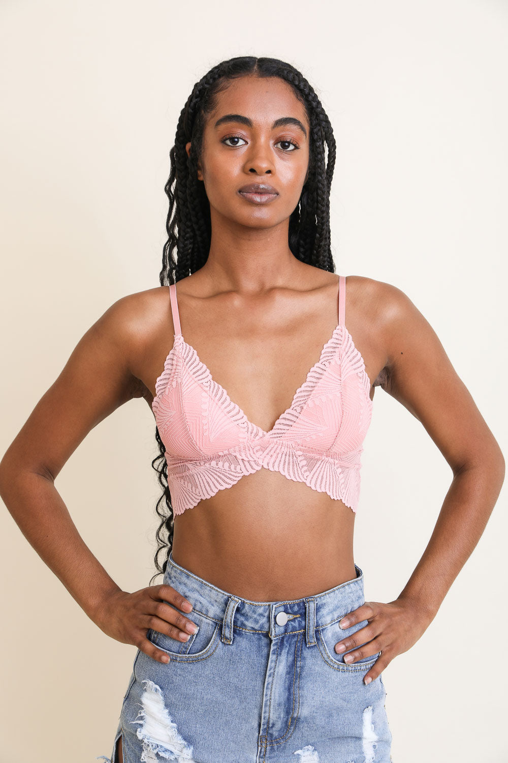 🦋 Fly Like a Butterfly Lace Bralette - Summer Love