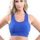 SALE! 50% OFF! Milano Seamless Sports Bra - Blue [MADE IN ITALY]