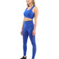 SALE! 50% OFF! Milano Seamless Sports Bra - Blue [MADE IN ITALY]