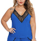 Plus Size Pajamas Cami Shorts Set