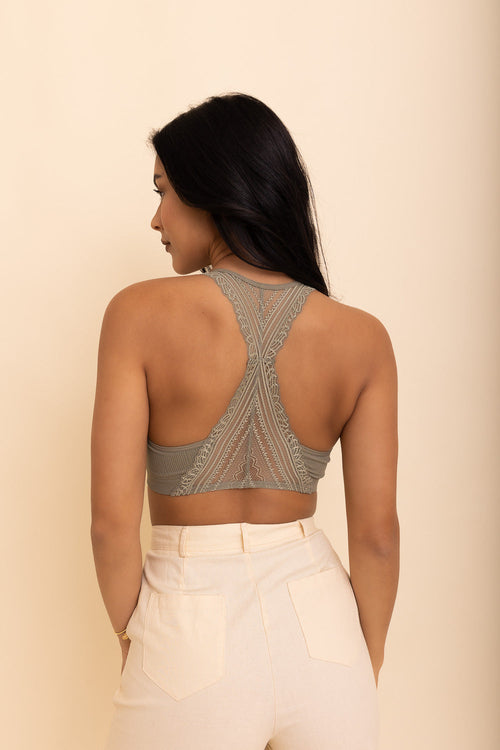 Lacey Racerback Seamless Bralette