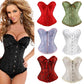 Sexy Women steampunk clothing gothic Plus Size Corsets Lace Up boned