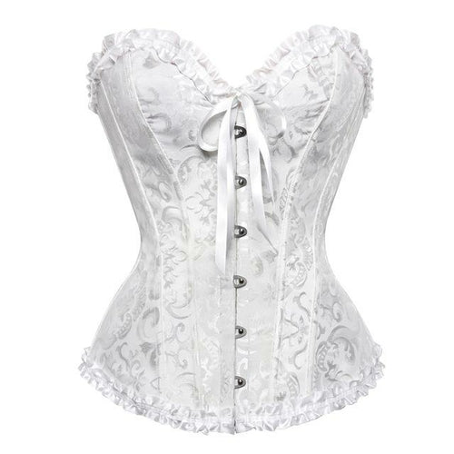 Sexy Women steampunk clothing gothic Plus Size Corsets Lace Up boned