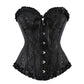 Sexy Women steampunk clothing gothic Plus Size Corsets Lace Up boned