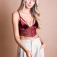 Velvet Lace Bralette